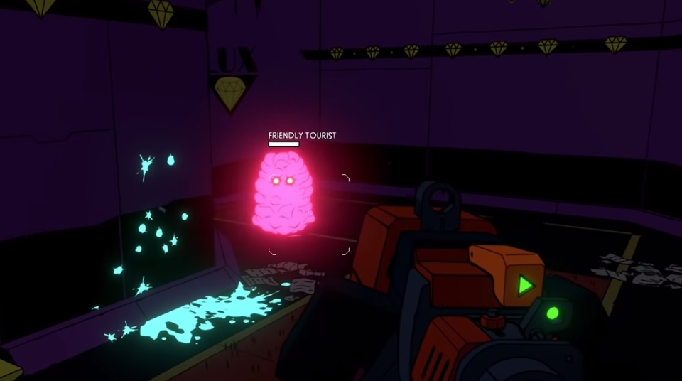 A Friendly Tourist from Void Bastards